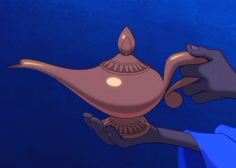 Also The Lamp of Aladdin